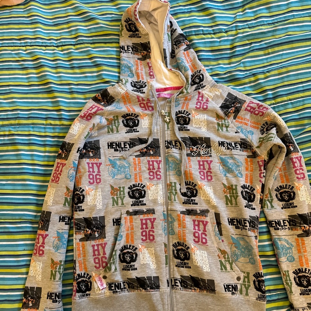 Women’s Graphic Hoodie - Multicolor